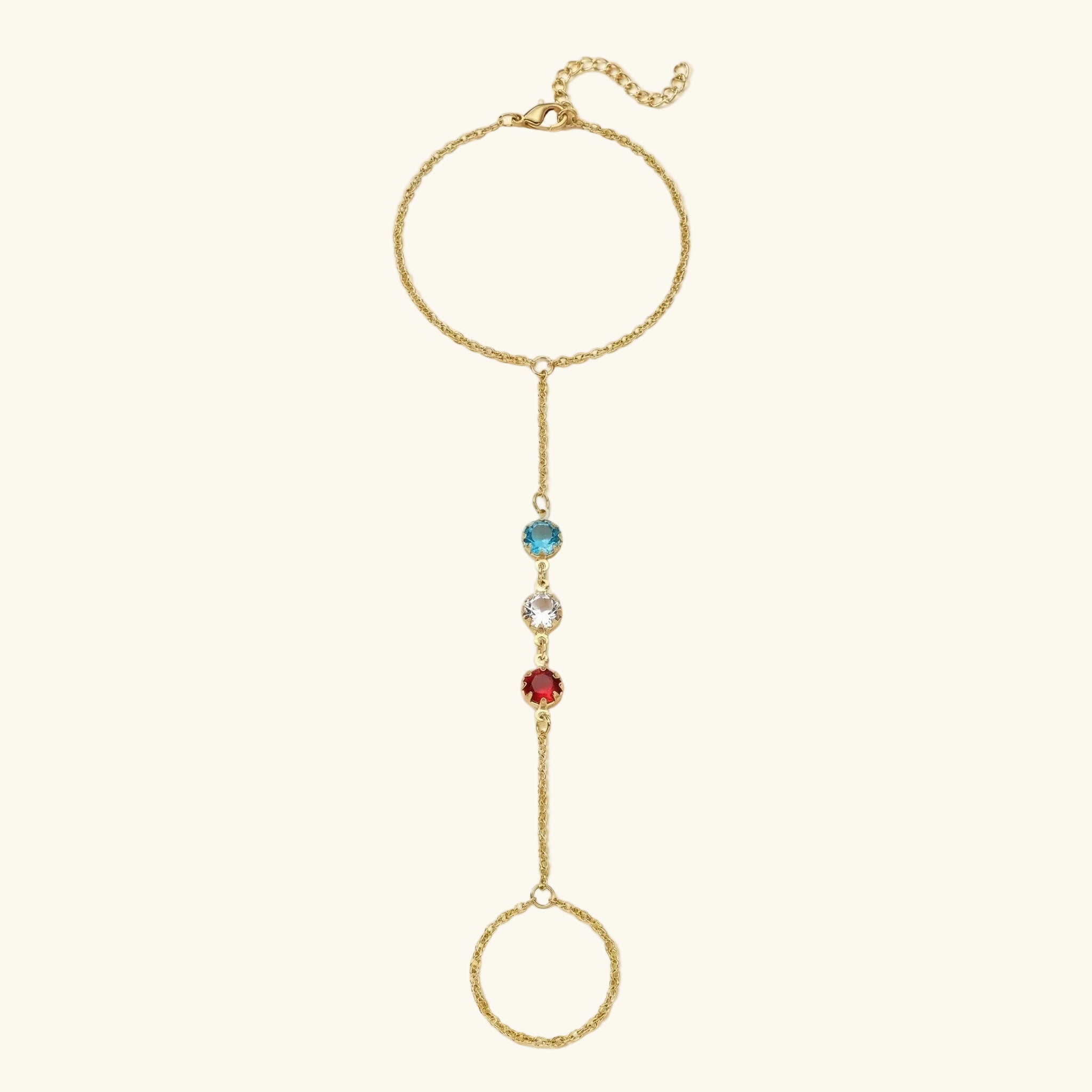 Noor Trinity Hand Chain