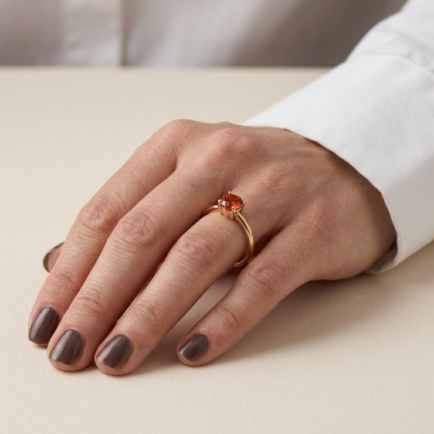 Petite Birth Gem Ring