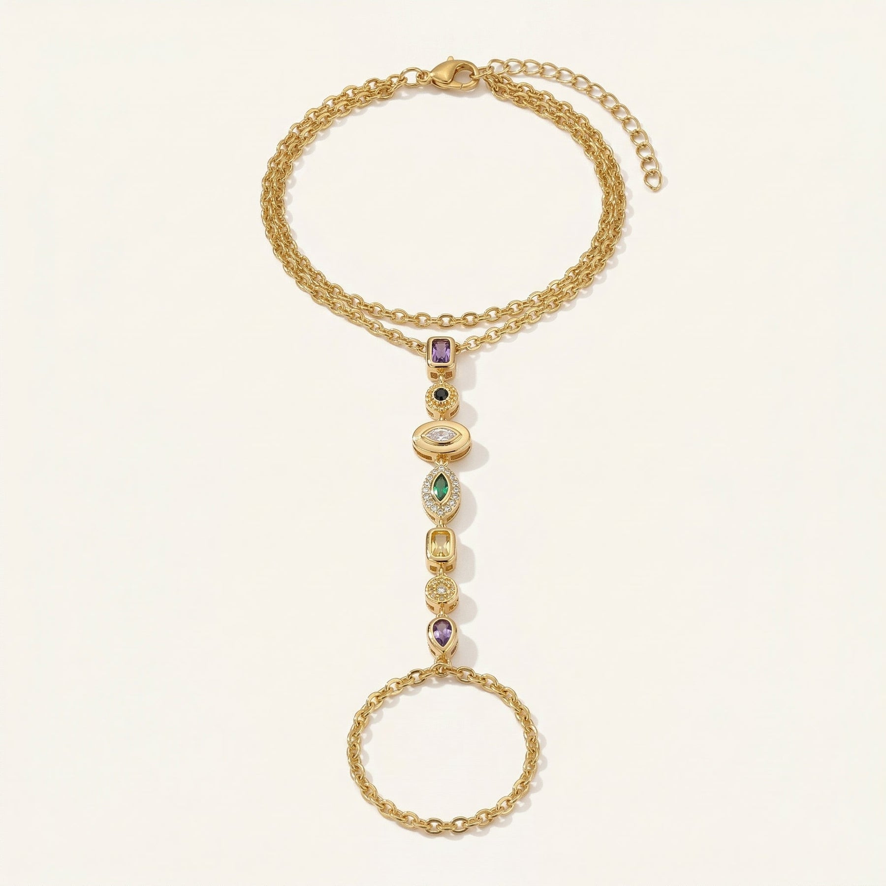 Ophira Blue Path Hand Chain