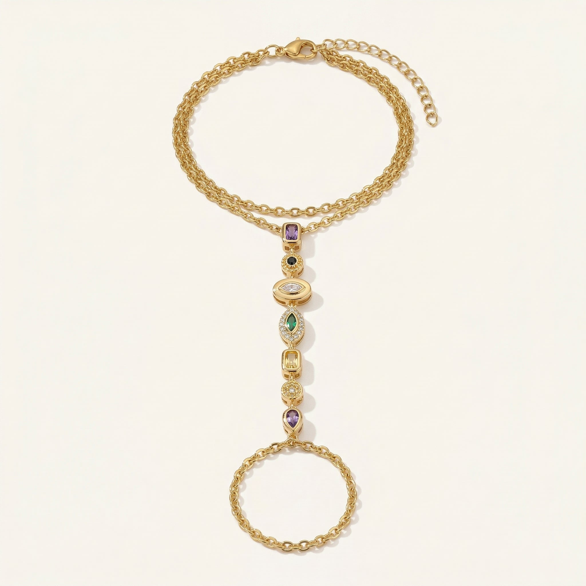 Ophira Blue Path Hand Chain