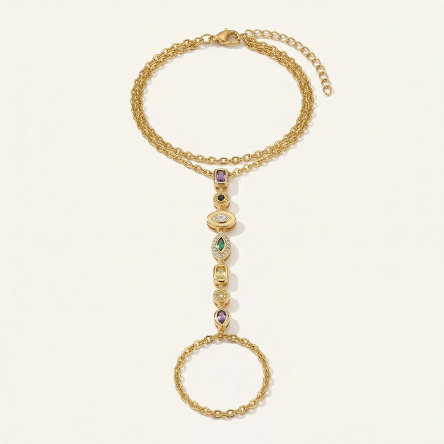 Ophira Blue Path Hand Chain