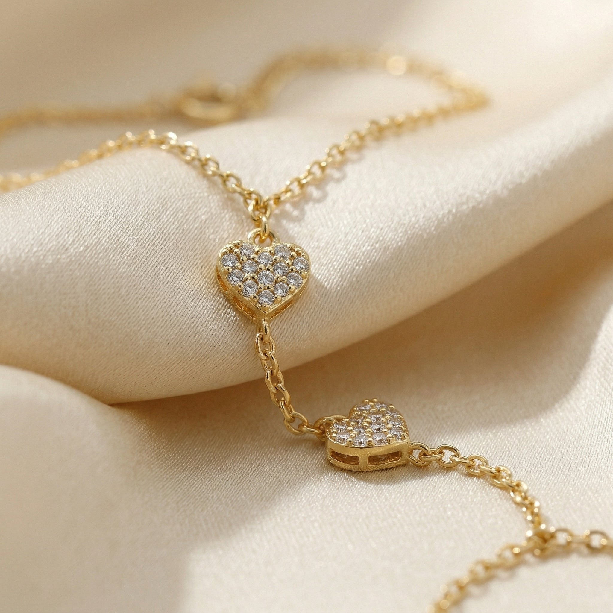 Elara Crystal Hand Chain