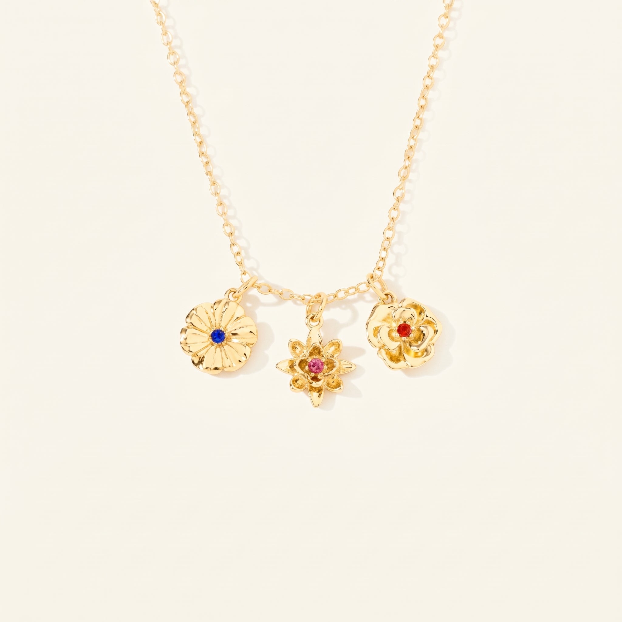 Bloom of Birth Charm Necklace