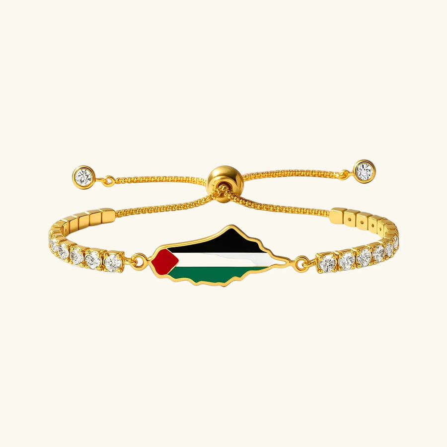 Qamar Glow Tennis Bracelet