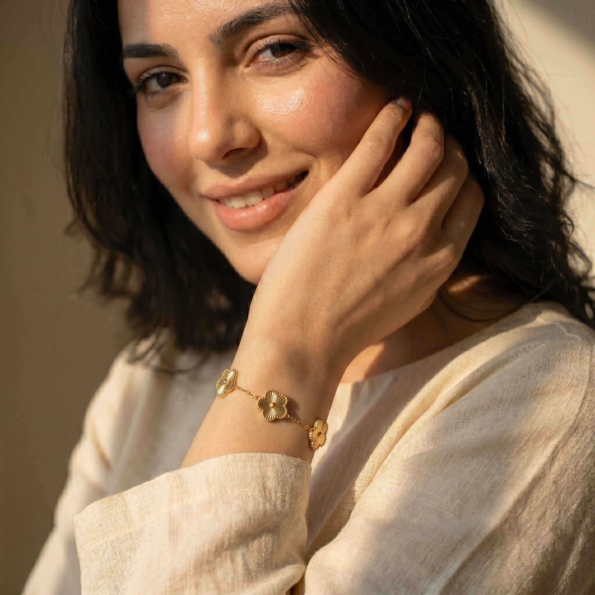 Golden Bloom Bracelet