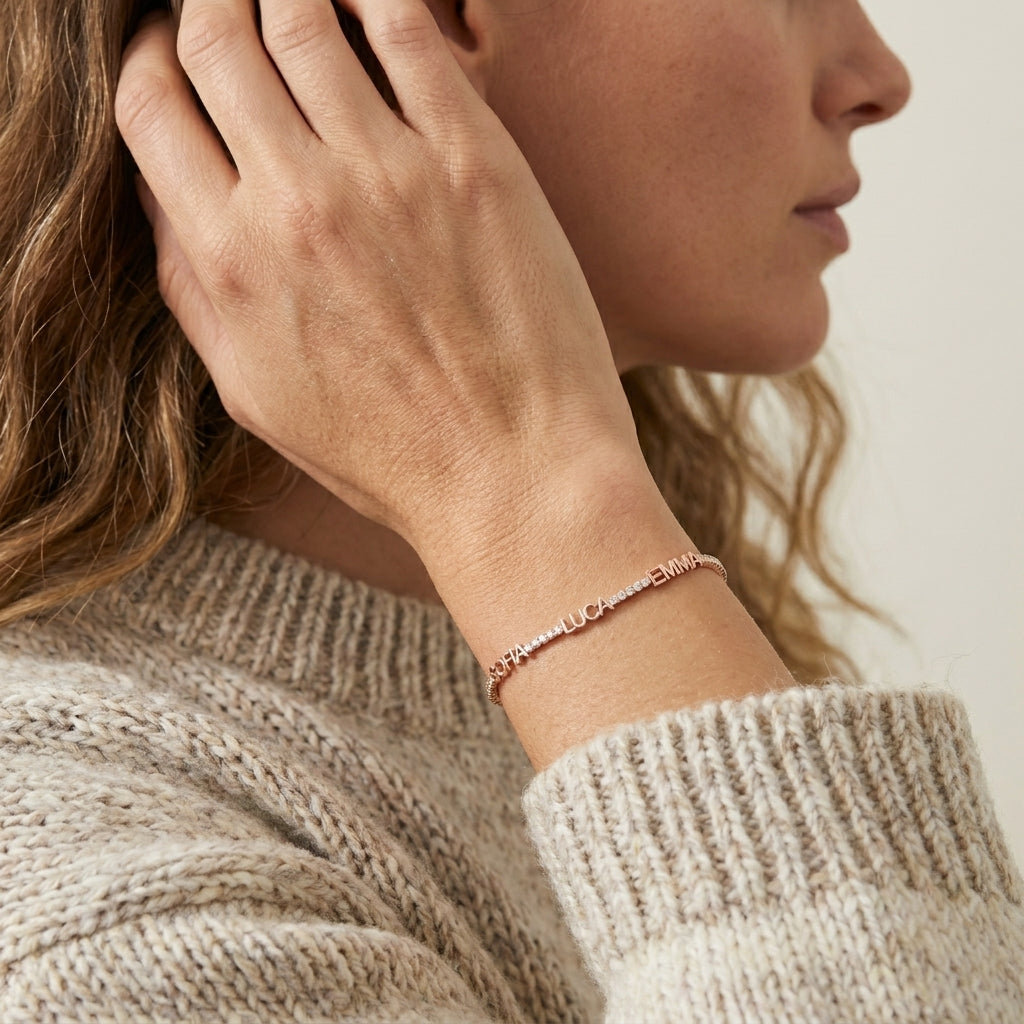 Ism Tennis Bracelet