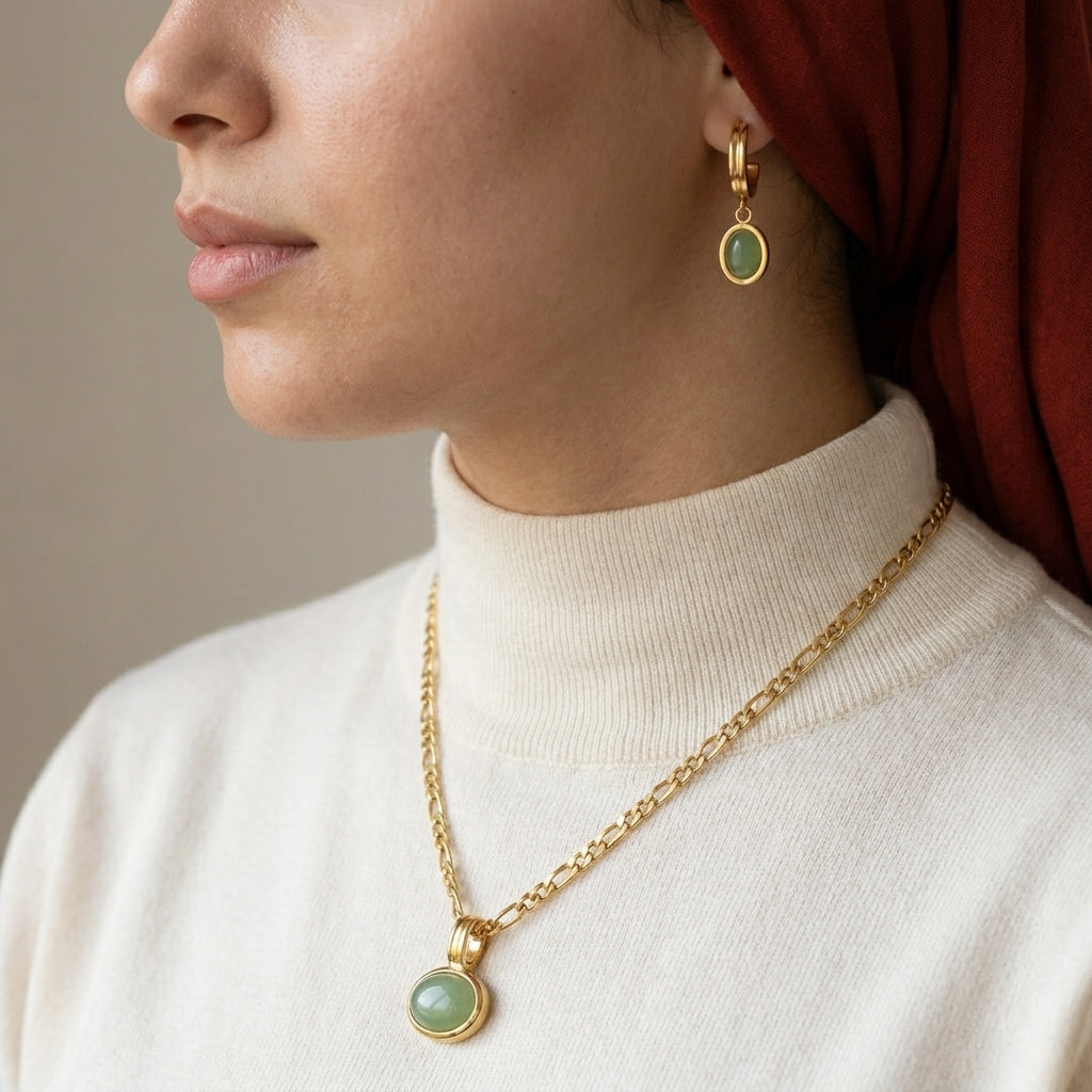 Jade Stone Necklace