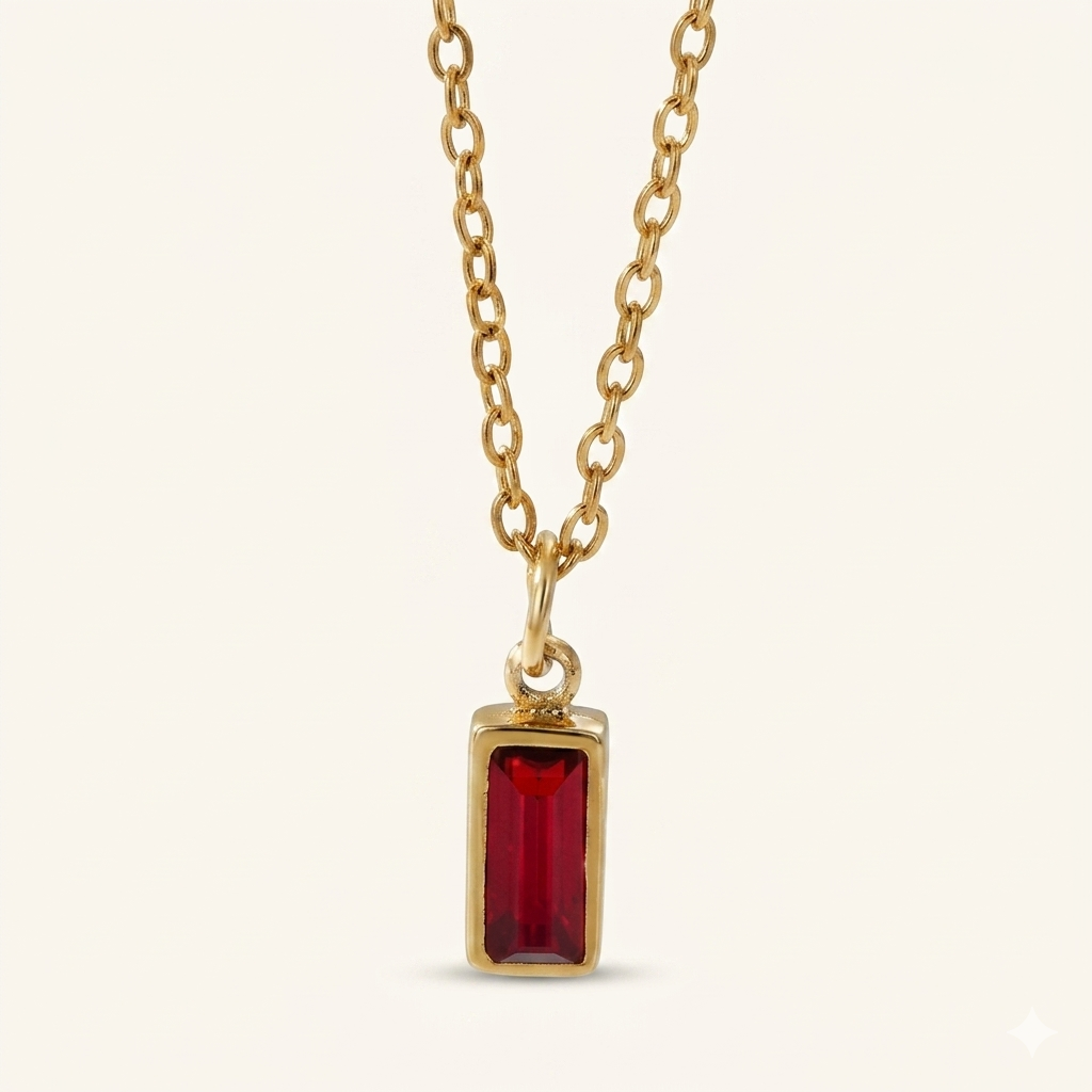 Bloom Birth Gem Pendant