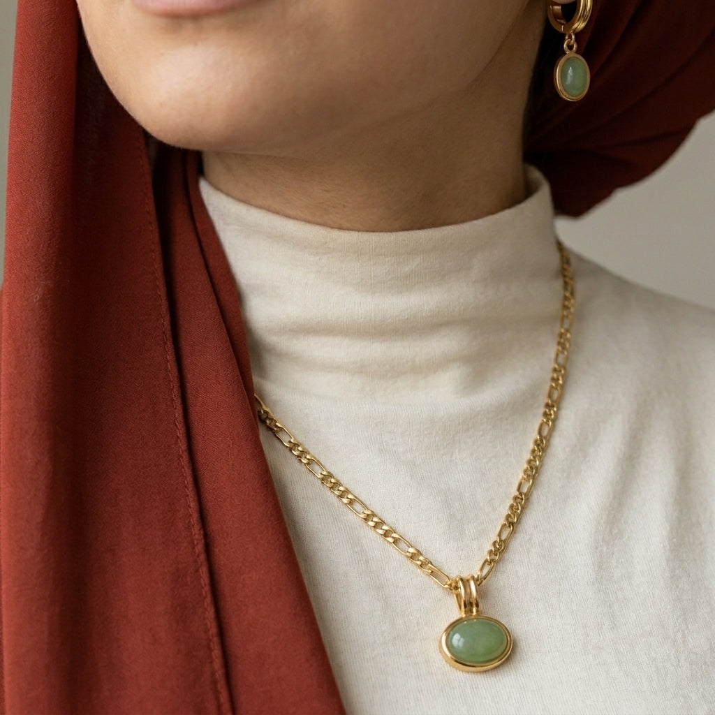 Jade Stone Necklace