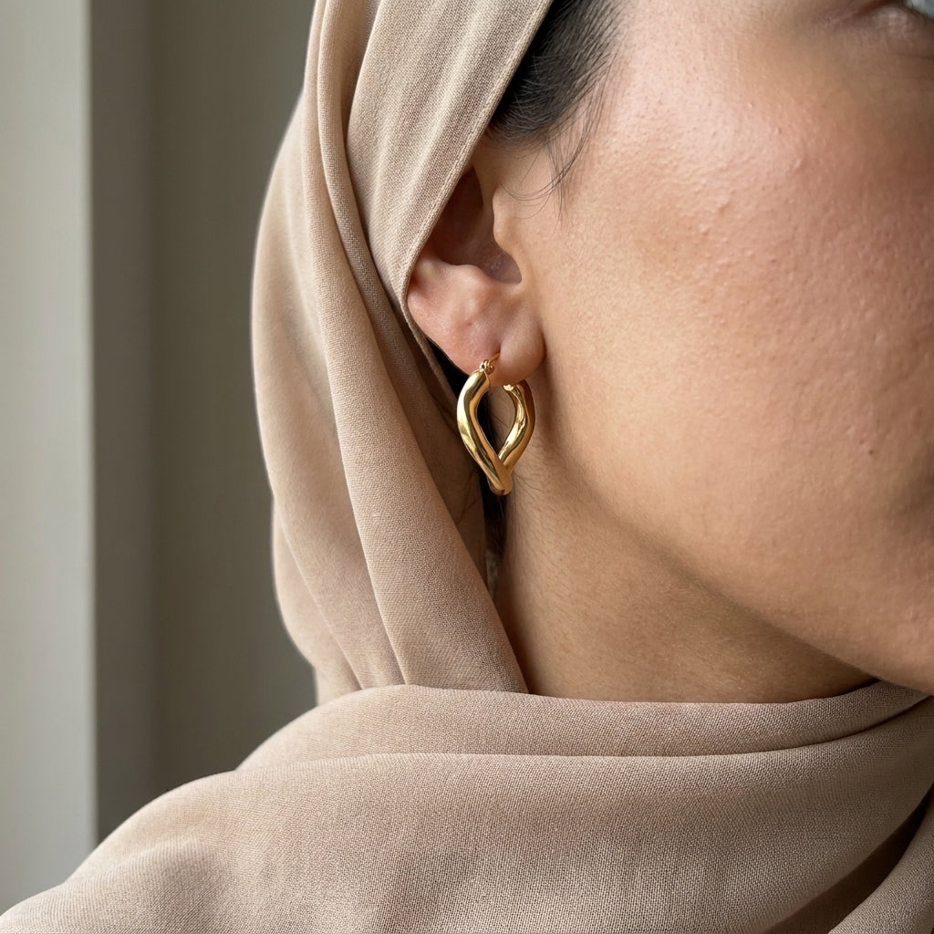 Amara Twist Hoops