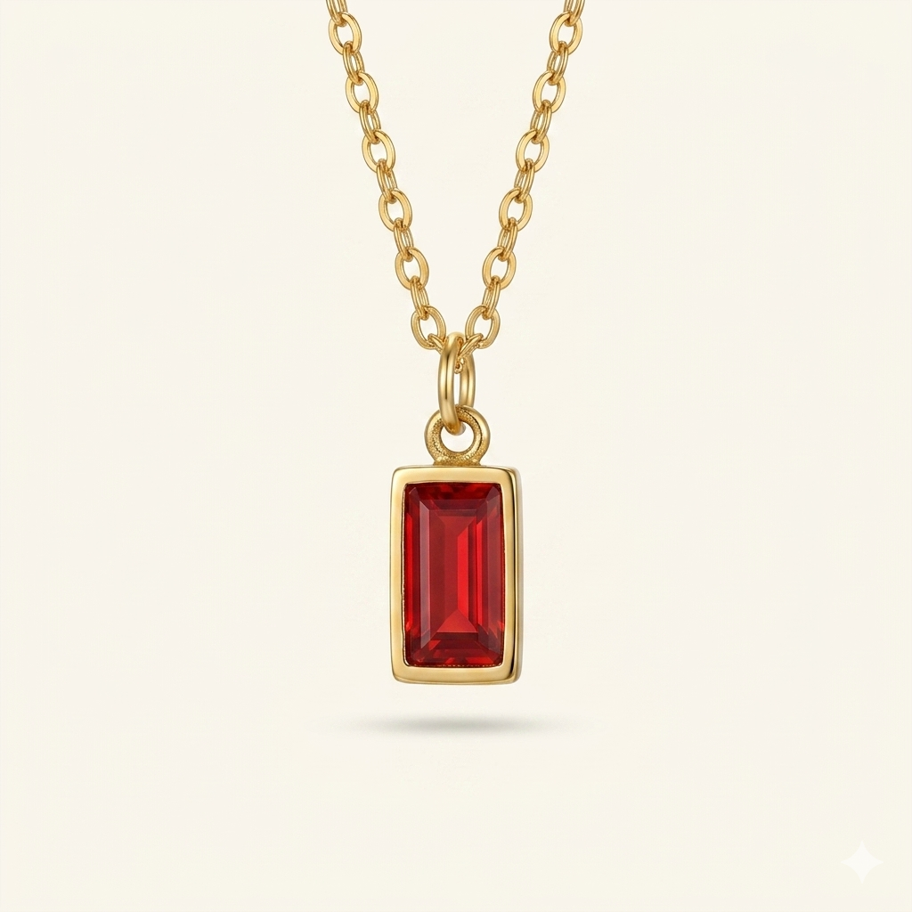 Bloom Birth Gem Pendant