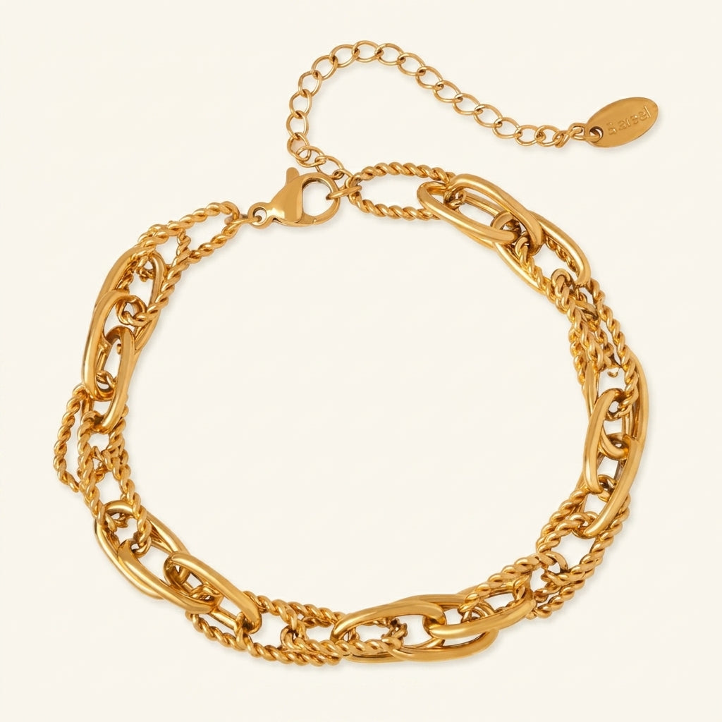 Layered Chain Bracelet