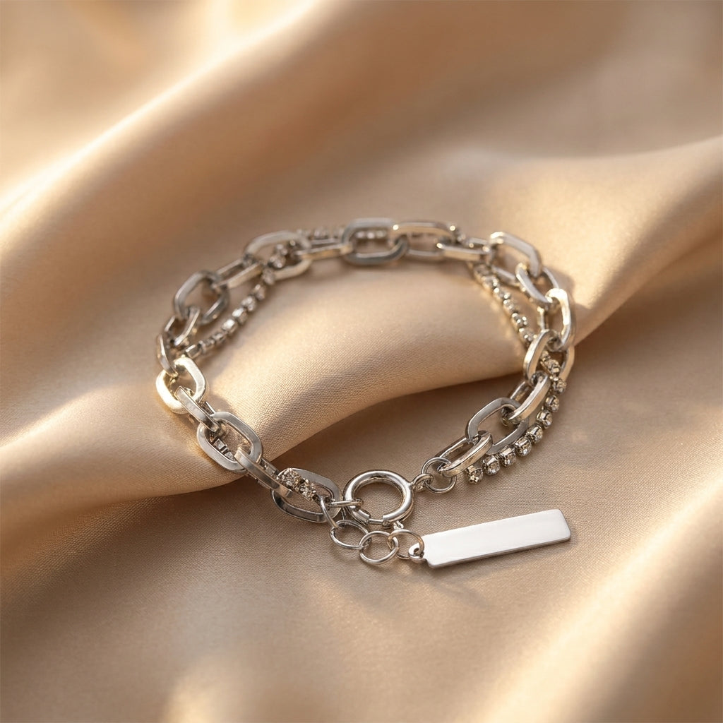 Layered Chain Bracelet