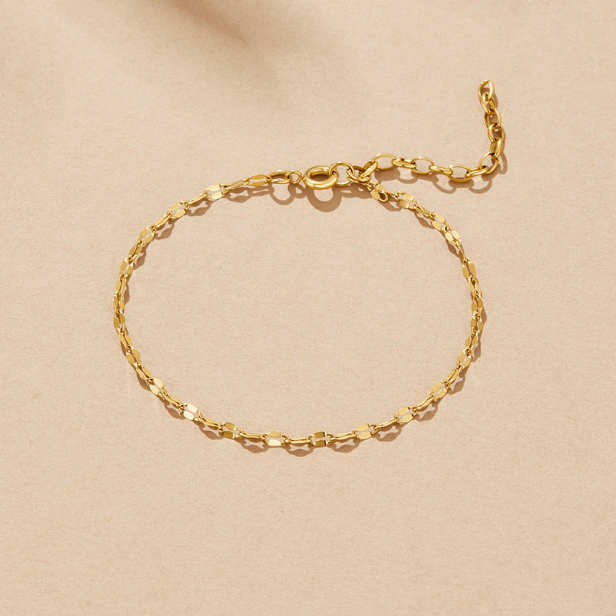 Leila Gold Chain Bracelet