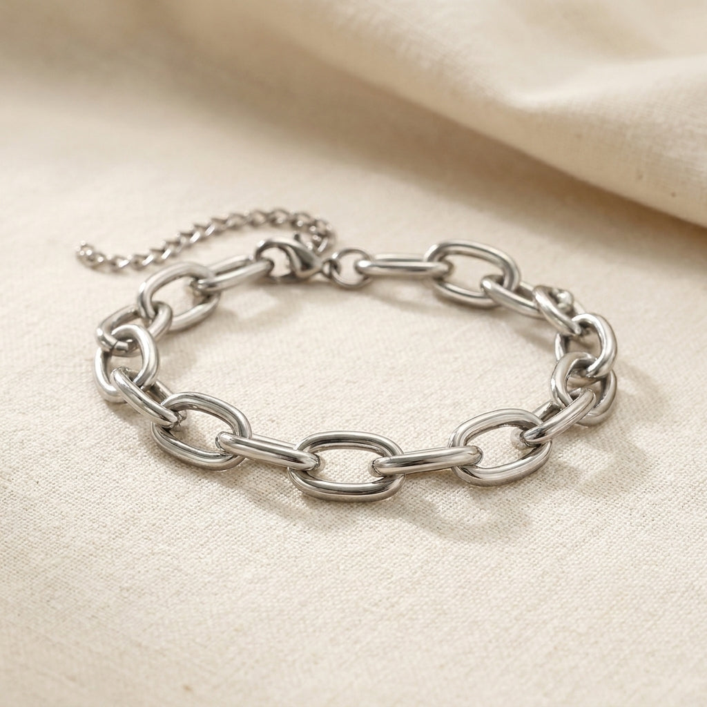 Statement Link Bracelet