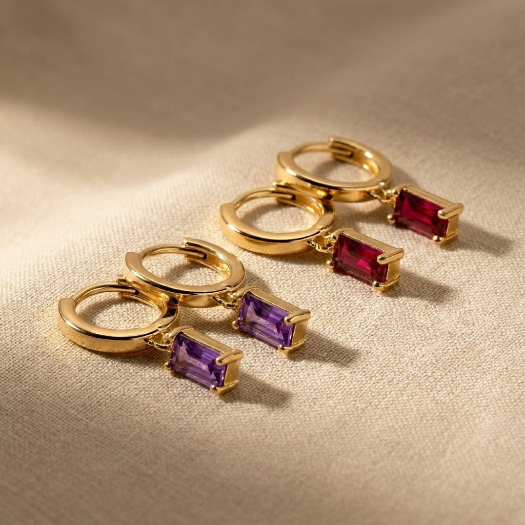 Her Birthstone Earrings