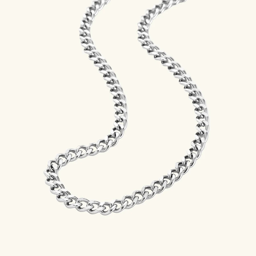 Qamar Fajr Cuban Chain Necklace