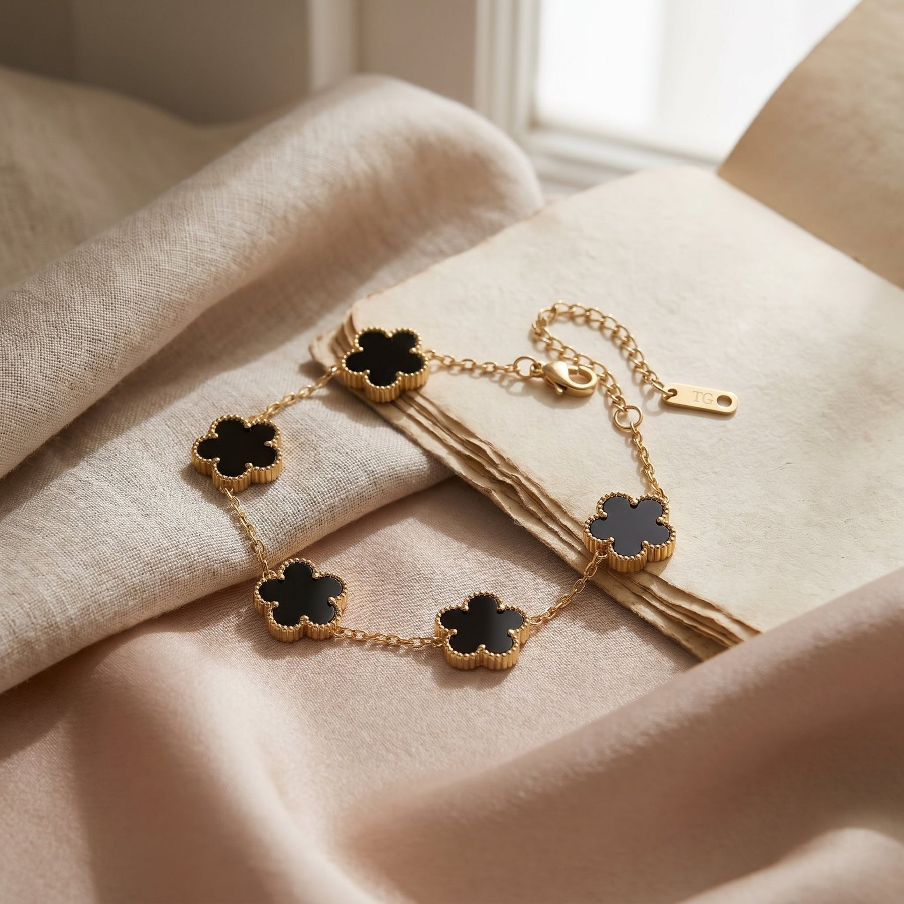 Midnight Bloom Bracelet