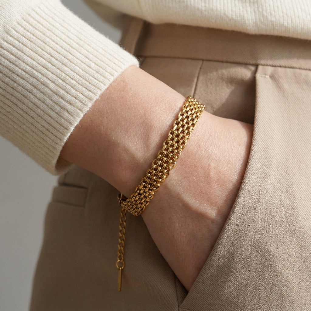 Mira Mesh Bracelet