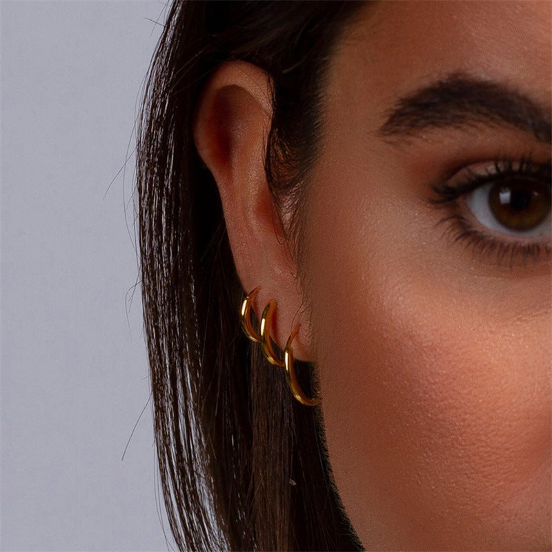 Classic Round Hoops (Set of 3)