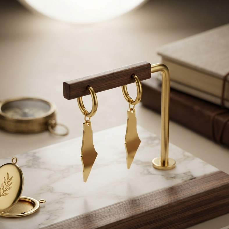 Qamar Palestine Earrings