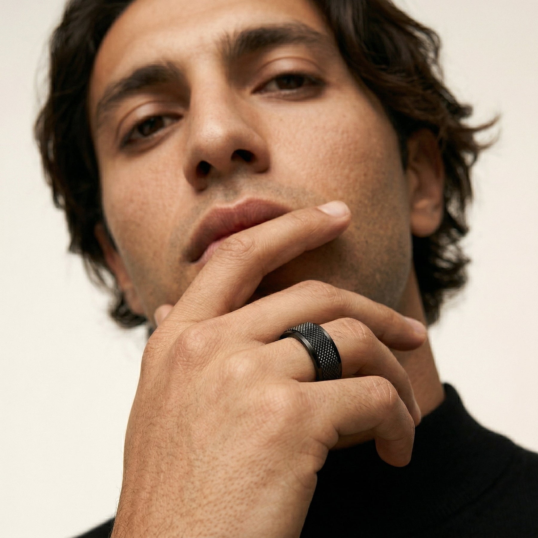 Qamar Pattern Ring