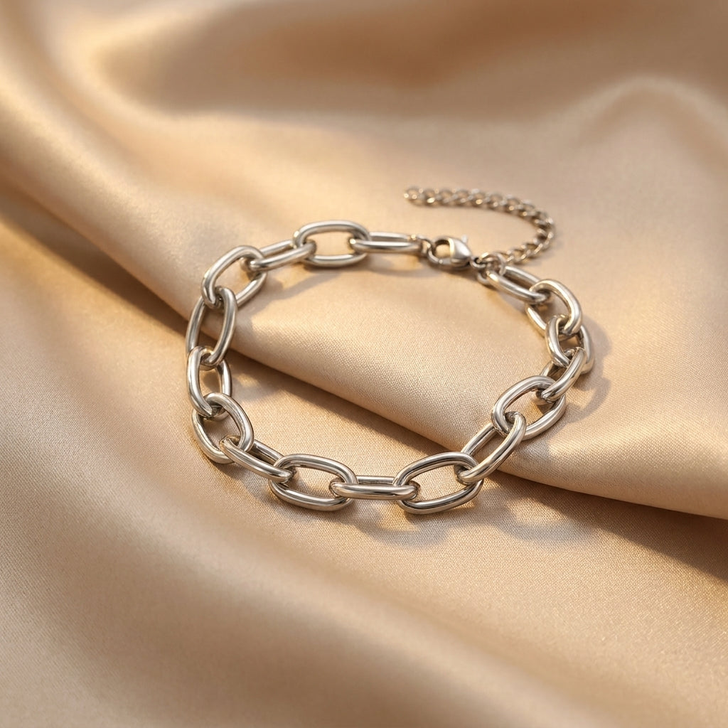 Statement Link Bracelet