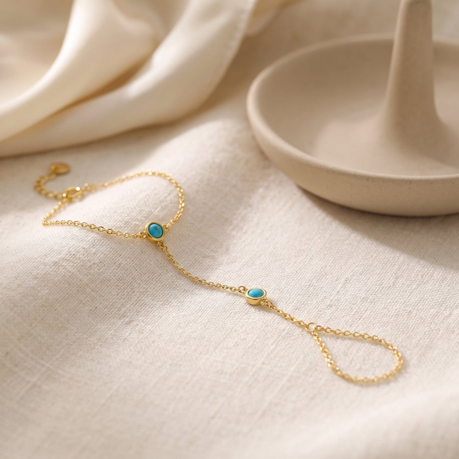 Azzura Blue Hand Chain