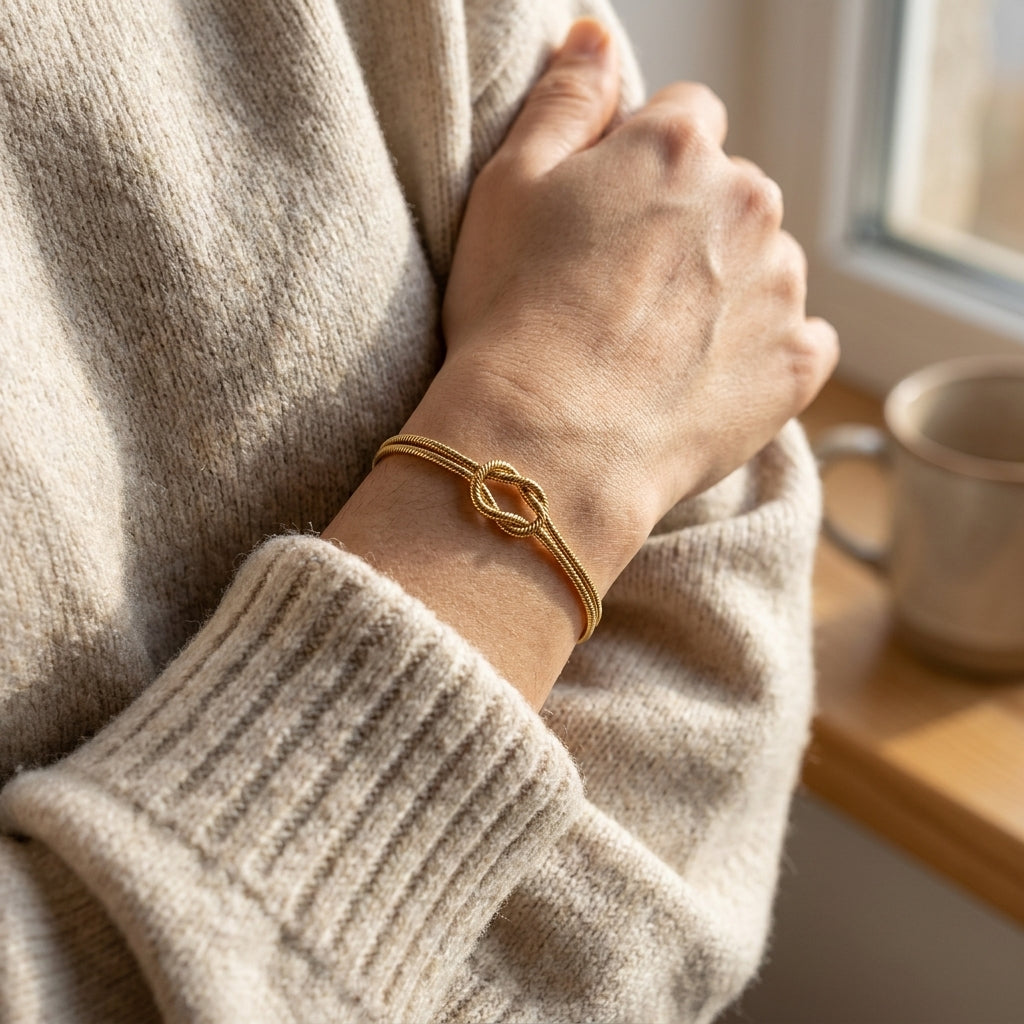 Qamar Emaan Knot Bracelet