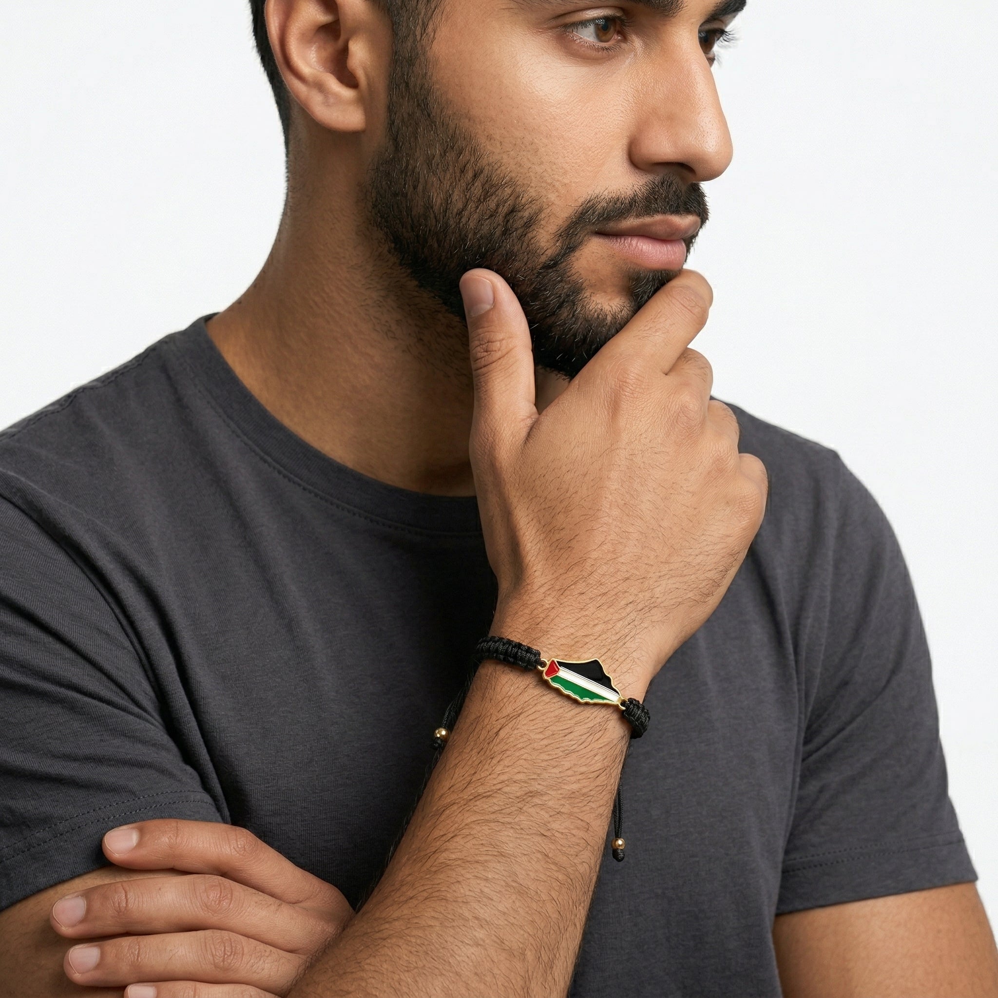 Qamar Eternal Palestine Chain Bracelet