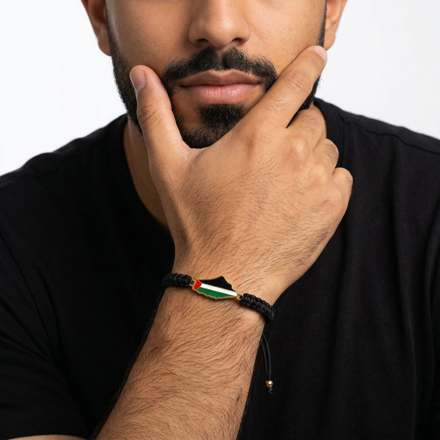 Qamar Eternal Palestine Chain Bracelet