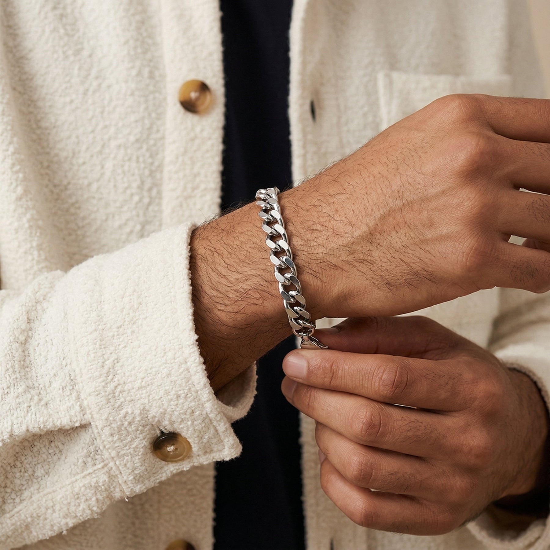 Qamar Habl Chain Bracelet