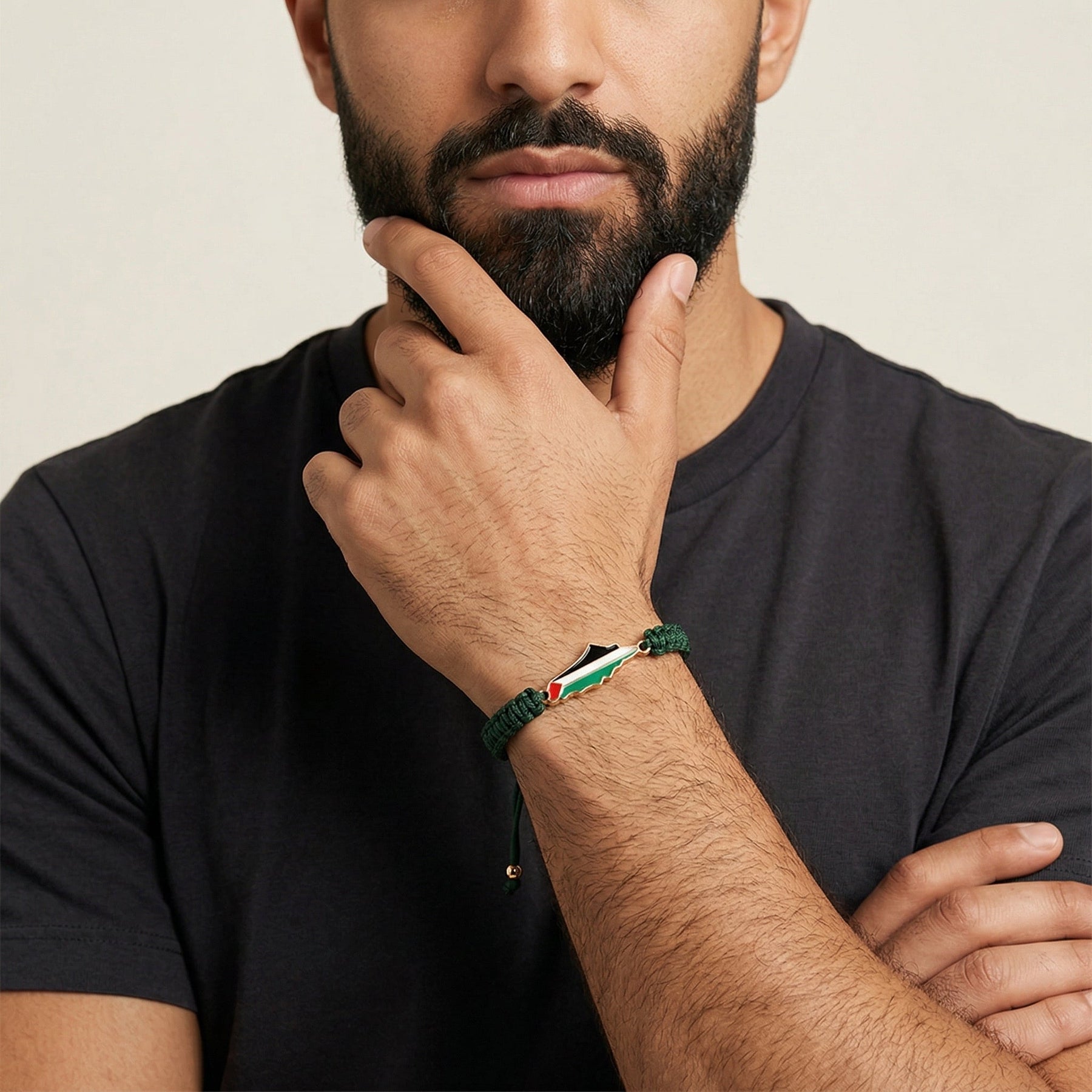 Qamar Men's Palestine Pride Bracelet