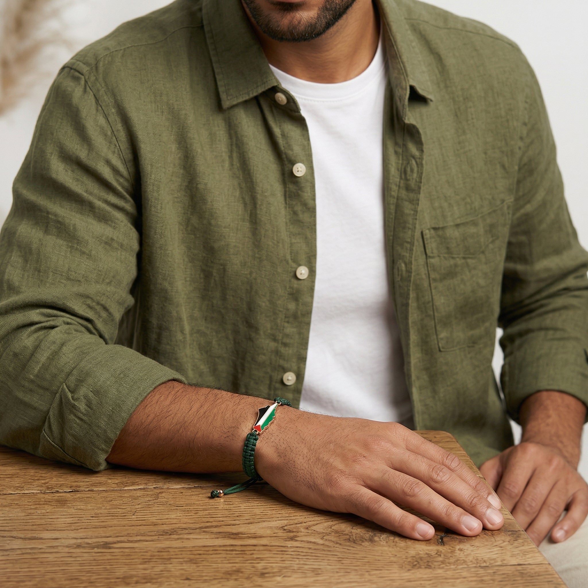 Qamar Men's Palestine Pride Bracelet