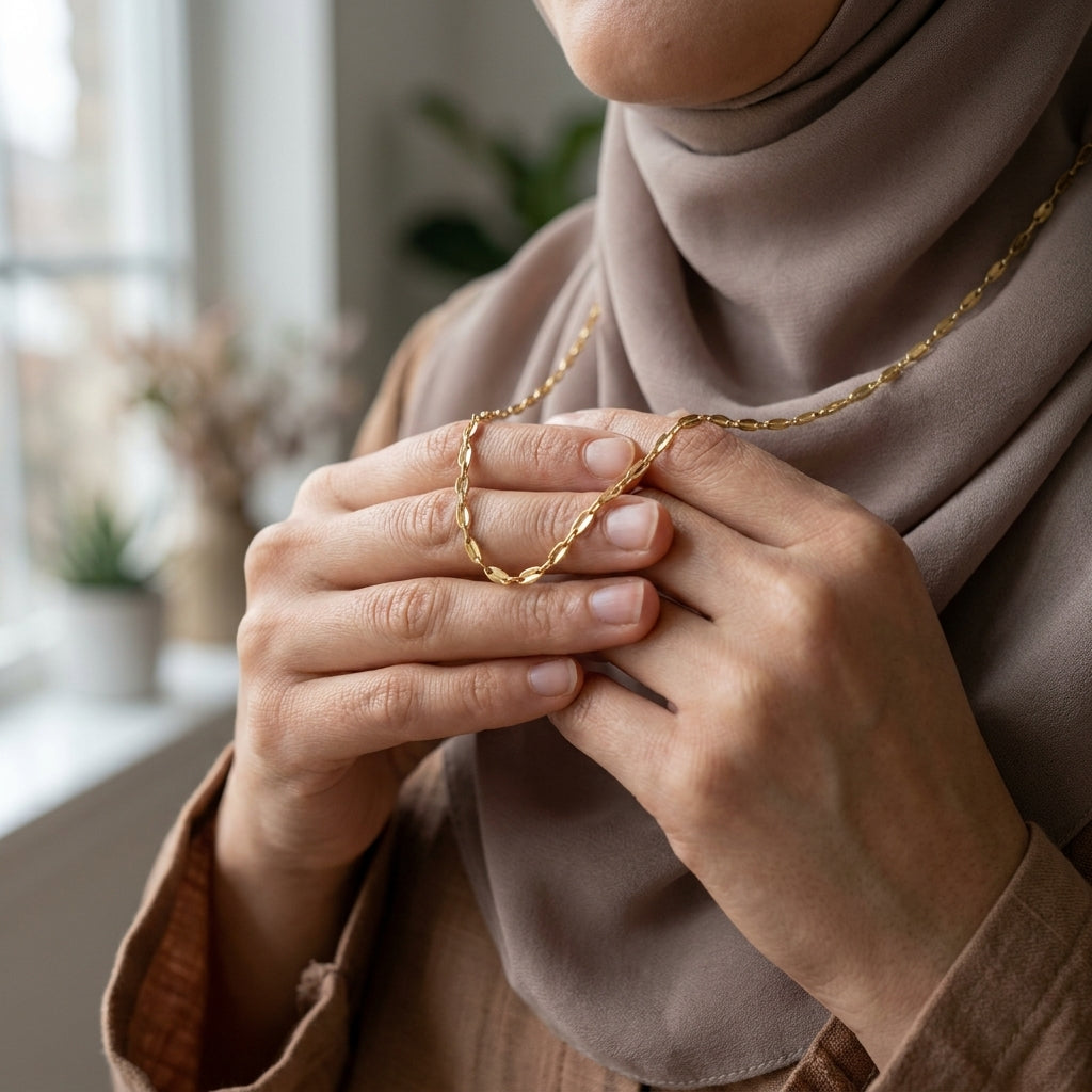 Qamar Yasmin Flow Necklace