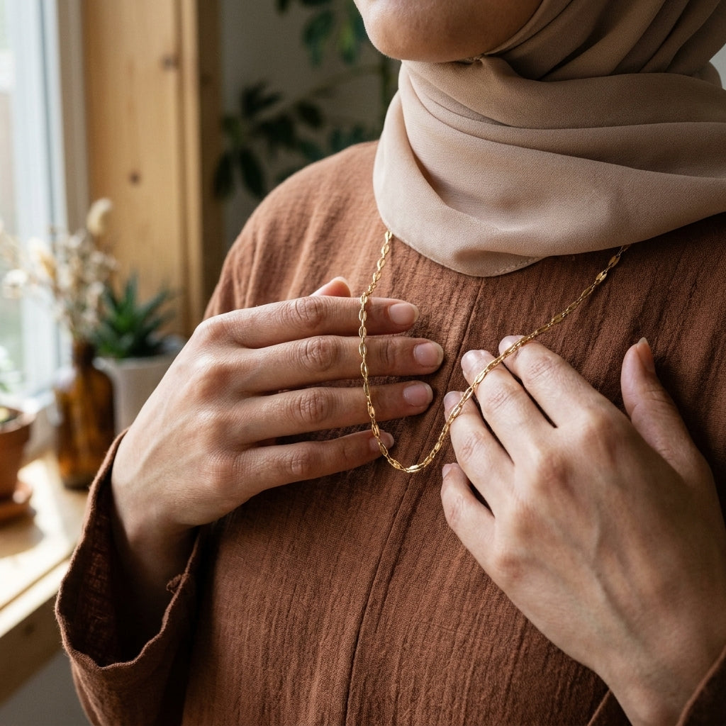 Qamar Yasmin Flow Necklace