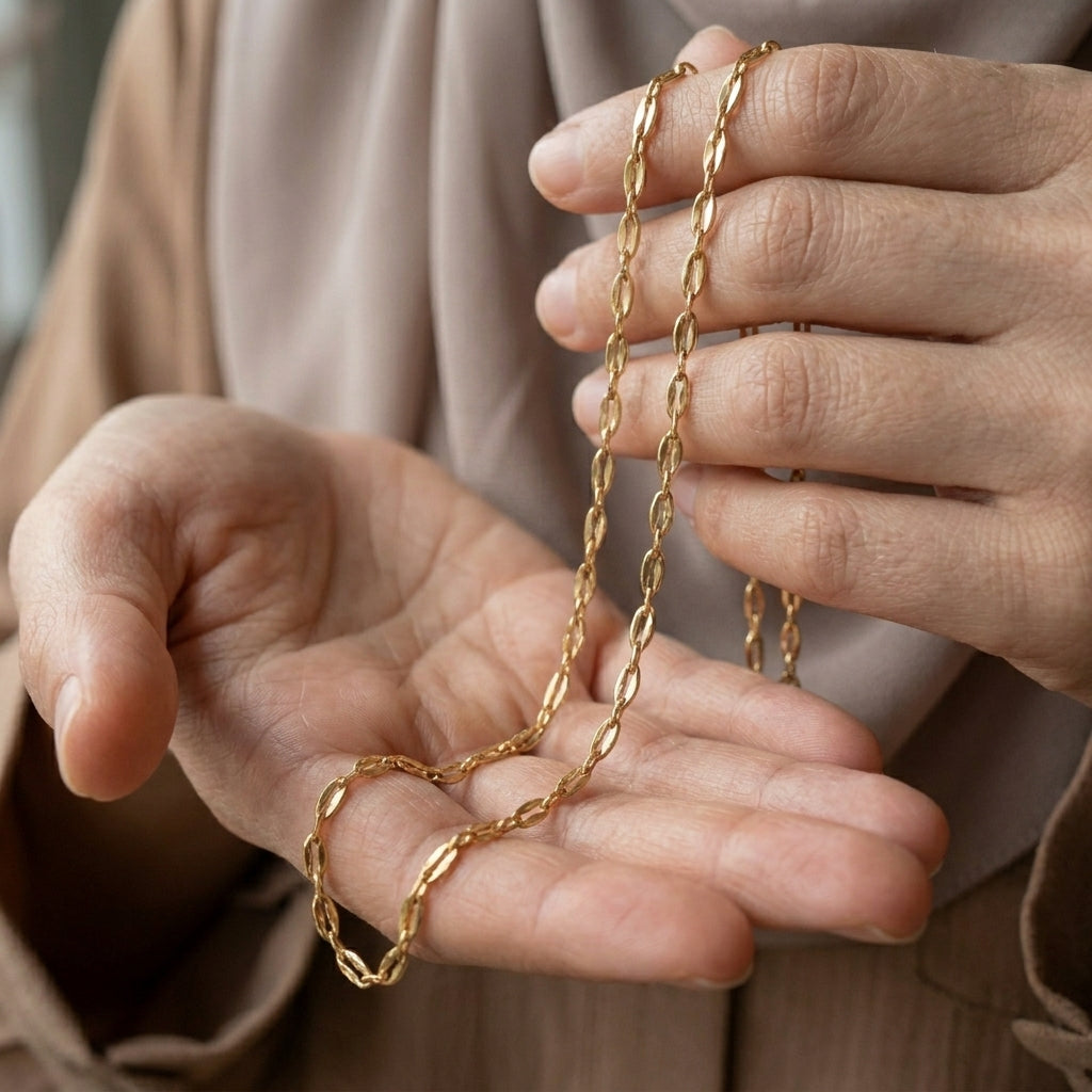 Qamar Yasmin Flow Necklace