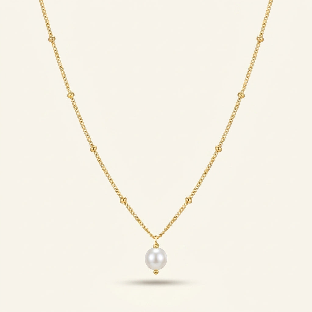 Quiet Pearl Necklace