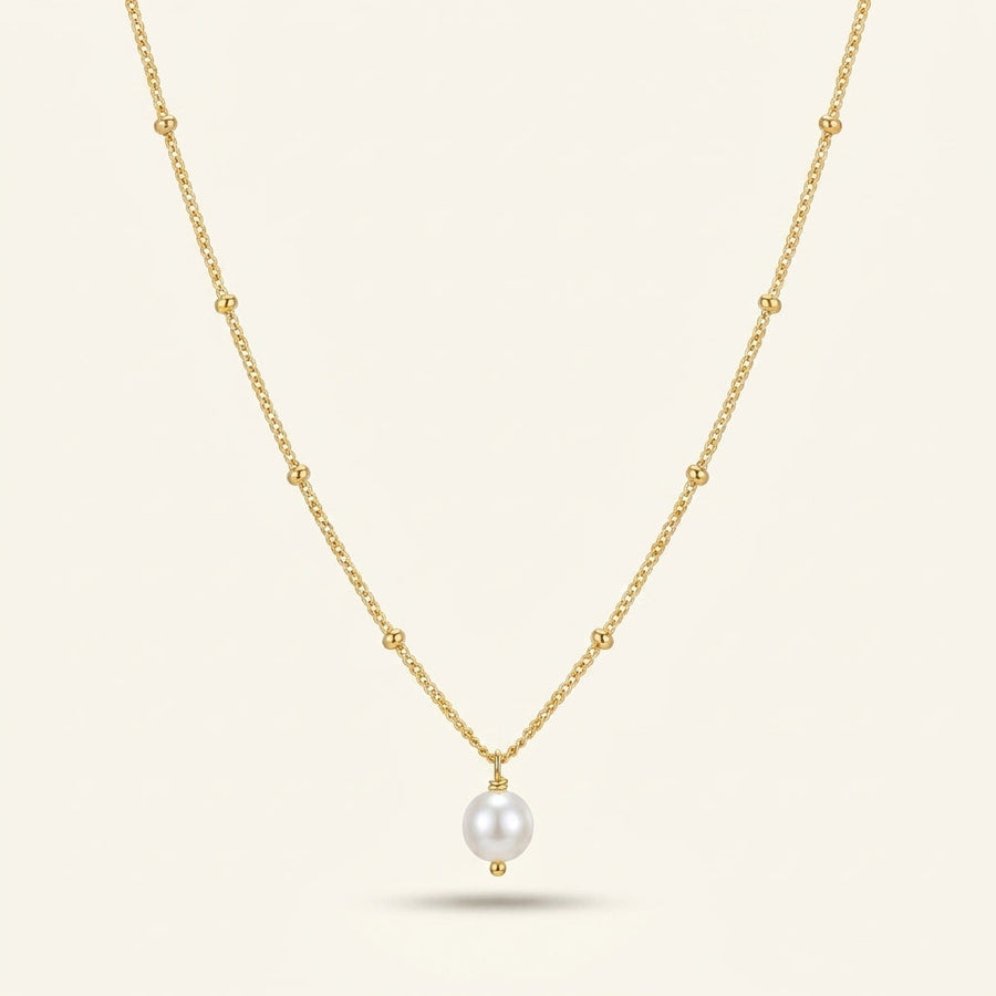 Quiet Pearl Necklace