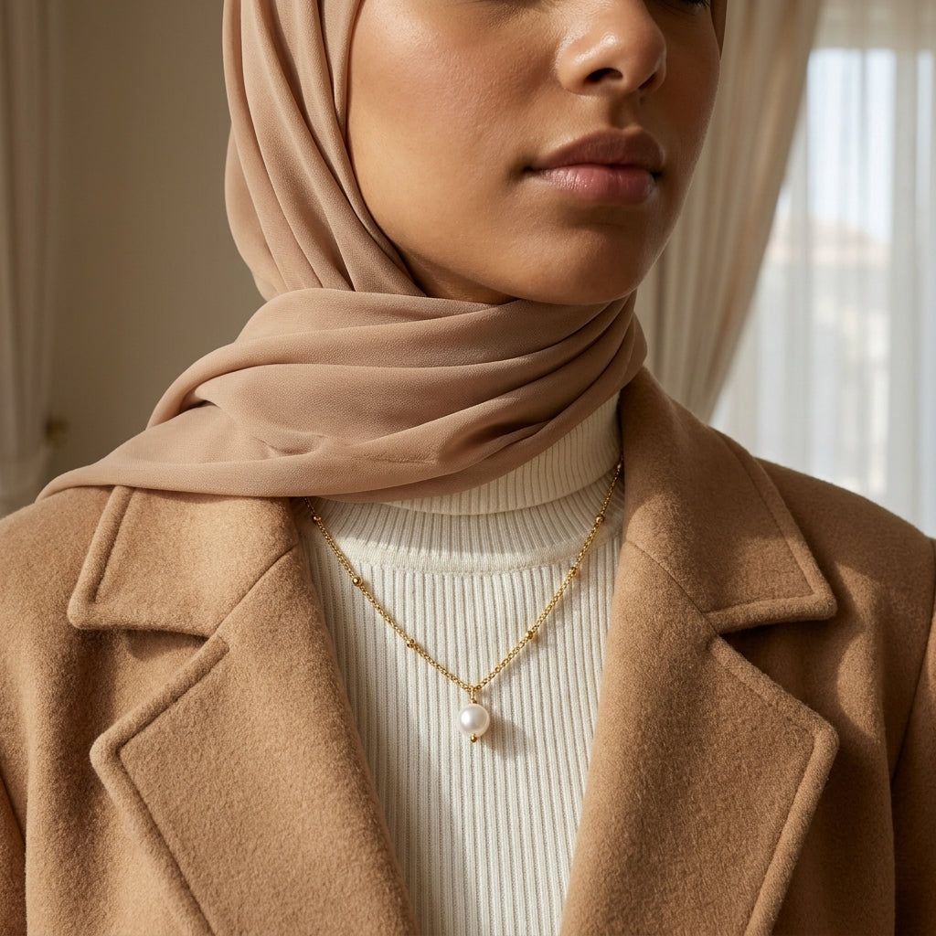 Quiet Pearl Necklace