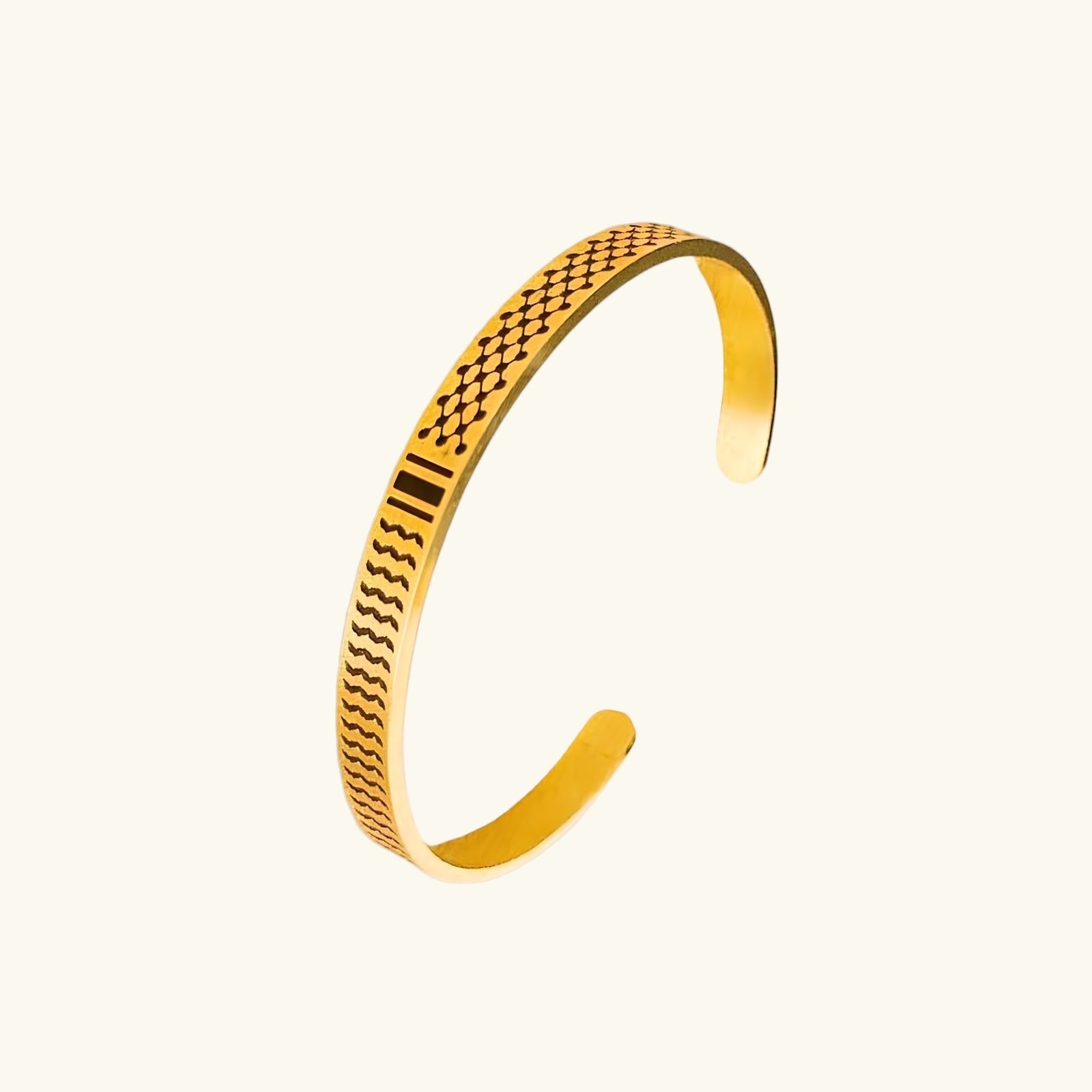 Qamar Keffiyeh Cuff