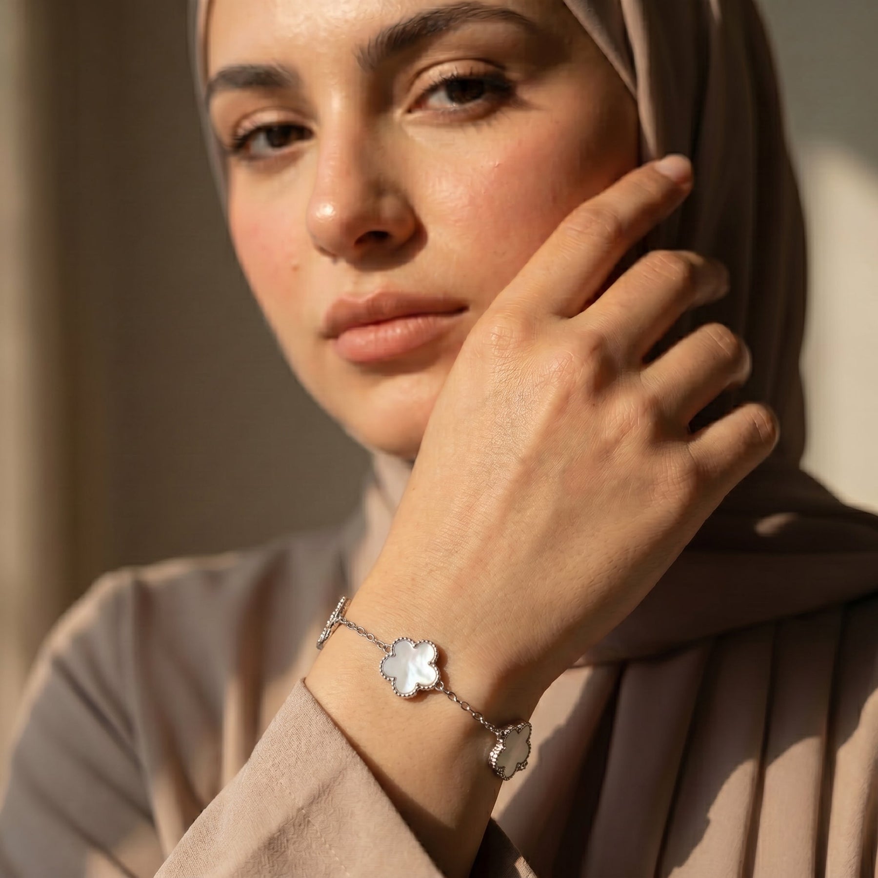 Silver Bloom Bracelet