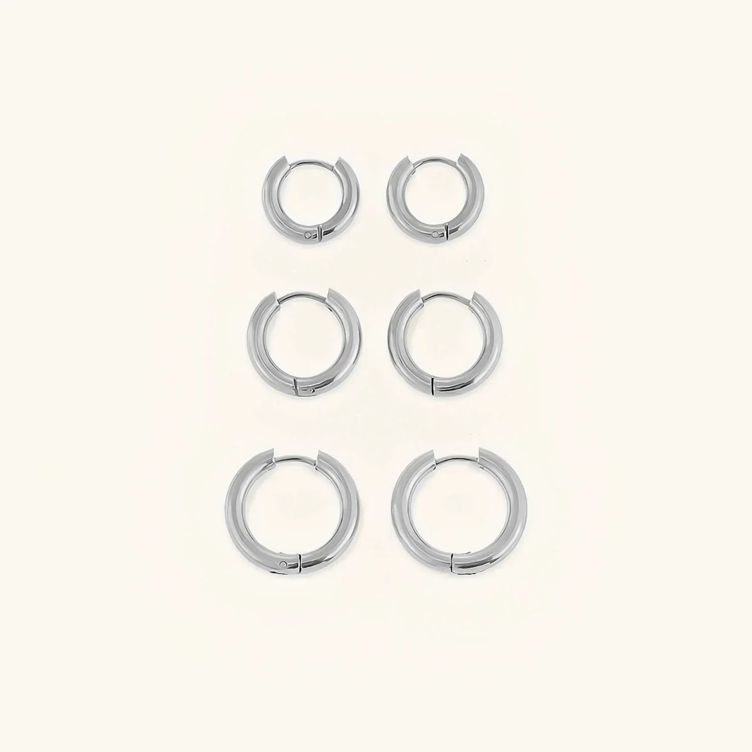 Classic Round Hoops (Set of 3)