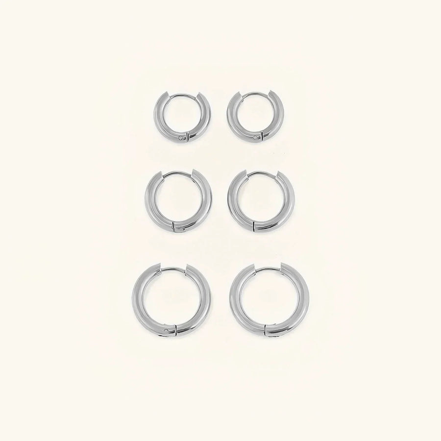 Classic Round Hoops (Set of 3)