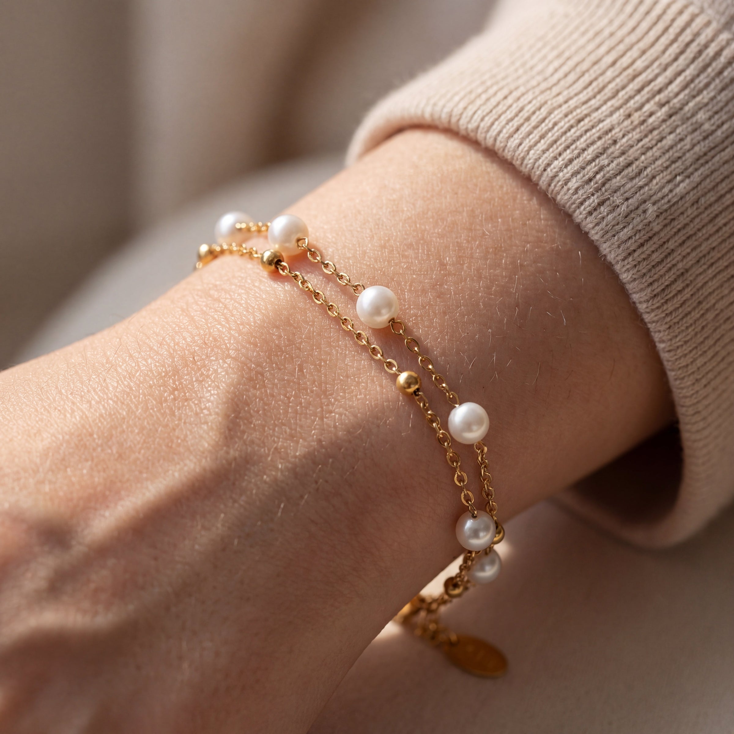 Freshwater Pearl Layered Bracelet