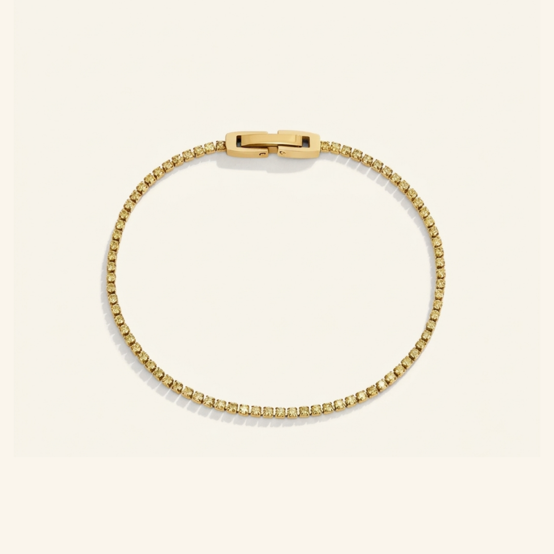Keana Peridot Crystal Bracelet