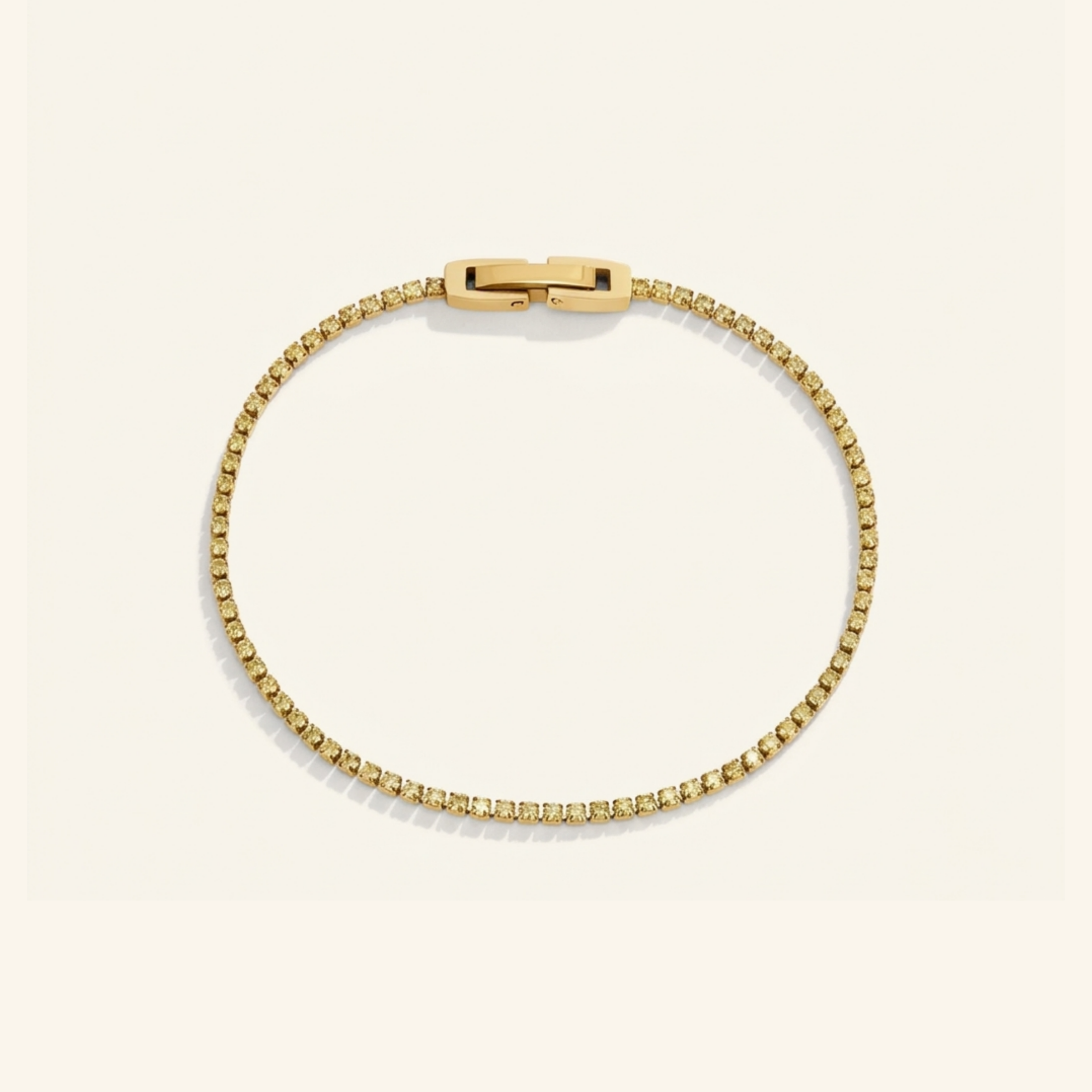 Keana Peridot Crystal Bracelet