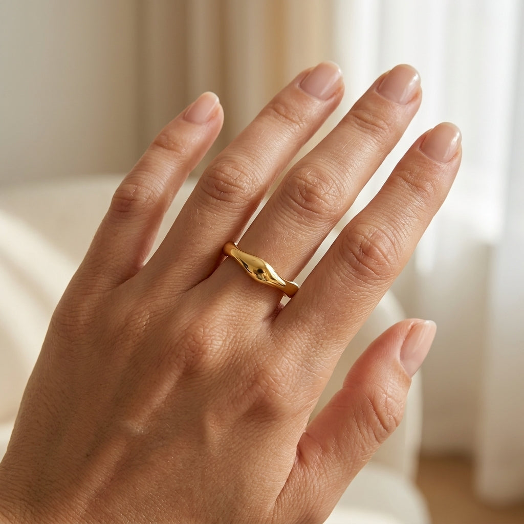 Waves Stackable Ring