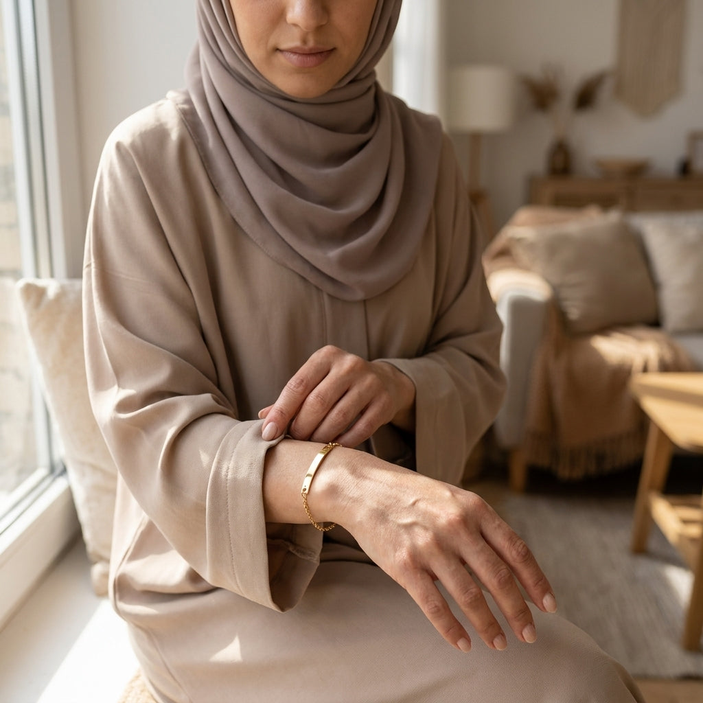 Rina Gold Bar Bracelet