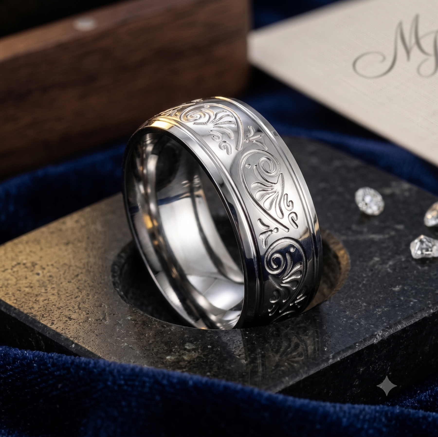 Qamar Yusra Ring